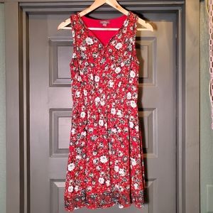 Market and Spruce Floral Dress with embroidery size small